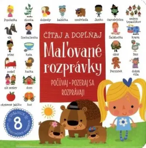 Rozprávky Čítaj a dopĺňaj – Maľované rozprávky