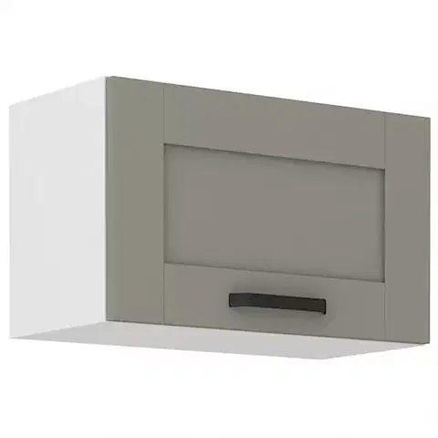 Kuchynské skrinky visiace Kuchynská skrinka Luna claygrey/biela 60GU-36 1F