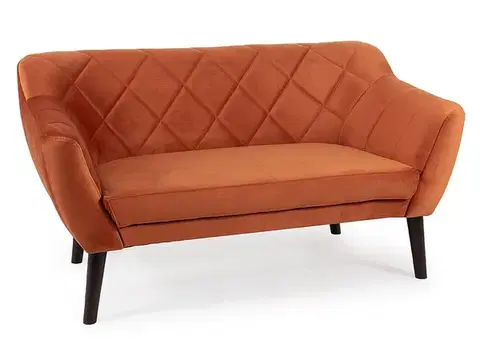 Pohovky a gauče Dvojmiestna pohovka KARO 2 VELVET Signal