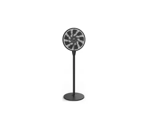 Ventilátory Eurolamp Stojanový látor 25W/230V pr. 40 cm čierny + diaľkové ovládanie 300-20021