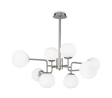 Svietidlá Maytoni MOD221-PL-08-N - Luster na tyči ERICH 8xE14/40W/230V chróm MOD221-PL-08-N