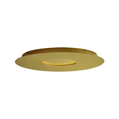 Stropné osvetlenie Moderné stropné svietidlo zlaté 60 cm vrátane LED s 3-stupňovým stmievaním - Morning