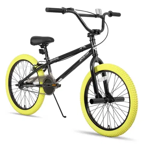 Bicykle BMX bicykel Joystar Brockway 20" žlto-čierna
