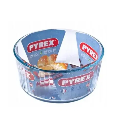 Pekáče a zapekacie misy PYREX Miska zapekacia na suflé, priemer 22 x výška 10cm, 2,5L, sklo číre PYREX