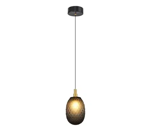 Svietidlá  Luster na lanku CACTUS 1xG9/5W/230V čierny 414LRC1983