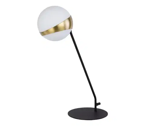Lampy Jupiter 1712 - Stolná lampa ELFA 1xE14/40W/230V mosadz 1712