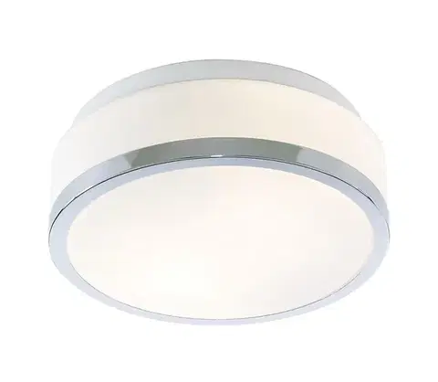 Svietidlá Searchlight 7039-23CC - Kúpeľňové stropné svietidlo DISC 2xE27/60W/230V IP44 7039-23CC