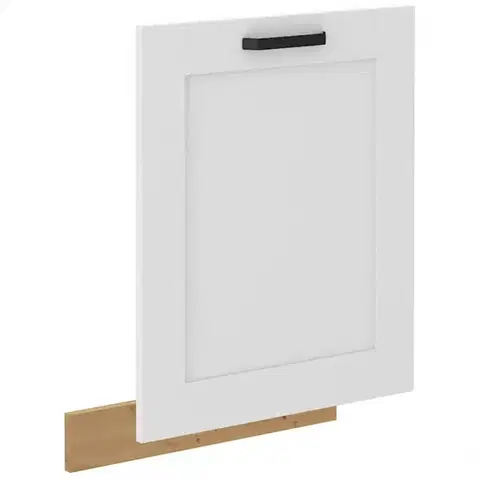 Dvierka a čelá zásuviek pre kuchynske skrinky Dvierka na umývačku LUNA biely mat/artisan  Dvierka zm 713x596
