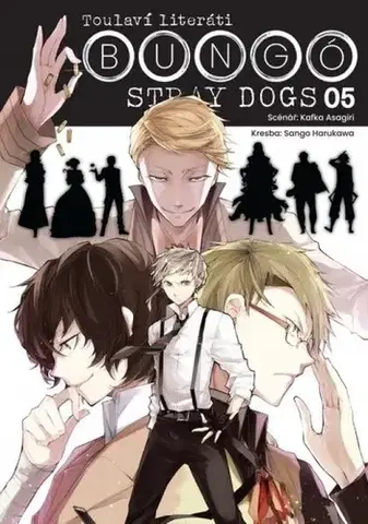 Manga Bungó Stray Dogs - Toulaví literáti 5 - Kafka Asagiri,Sango Harukawa,Petr Kabelka,Eliška Kabelková Vítová