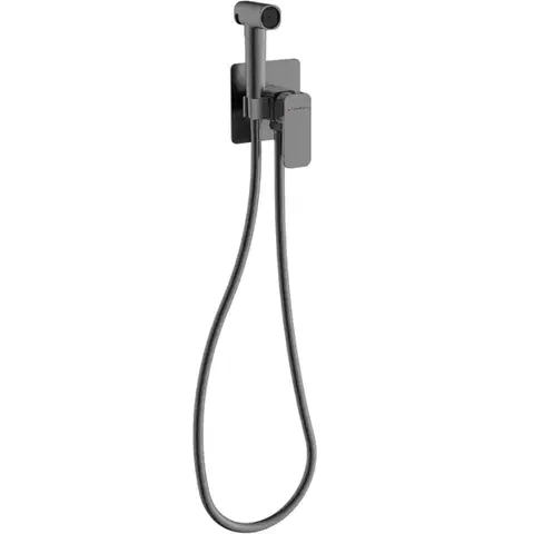Kúpeľňové batérie CERANO - Bidetová podomietková batéria Zenira - grafit/gun metal CER-B10010