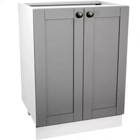 Kuchynské skrinky stojace Skrinka do kuchyne Linea D60 grey