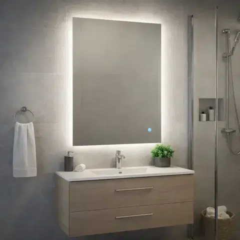 Zrkadlá s osvetlením Zrkadlo LED 61 W 50X70