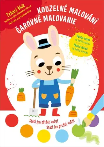 Nalepovačky, vystrihovačky, skladačky Čarovné maľovanie: Zajac