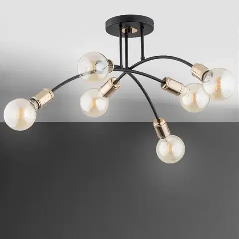 Lampy nad stôl do jedálne Luster LANTI 6xE27 60W PL 60817 LW6