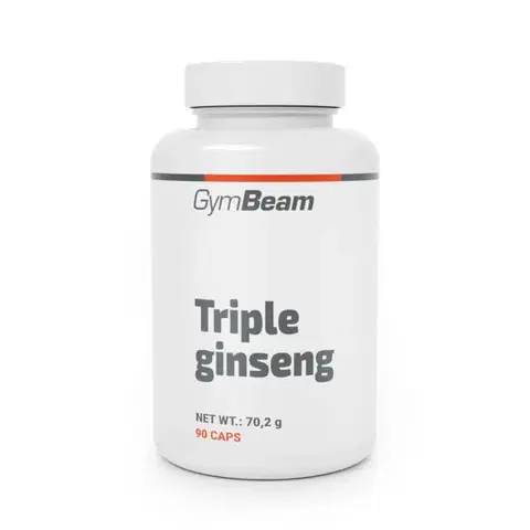 Rastlinné doplnky GymBeam  Triple ginseng