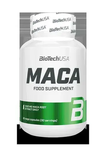 Anabolizéry a NO doplnky MACA 60 - Biotech USA 60 mega kaps.