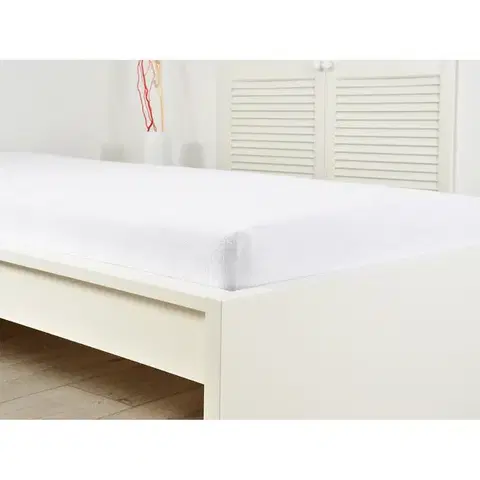 Prestieradlá Prestieradlo Froté IDEAL 180x200 biele