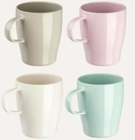 Poháre Kinekus Hrnček plastový 300ml SURT, mix farieb