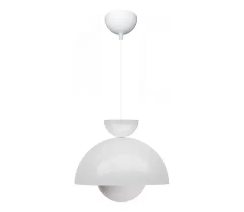 Svietidlá  Luster na lanku SALVA 1xE27/15W/230V biely 780SGN4649