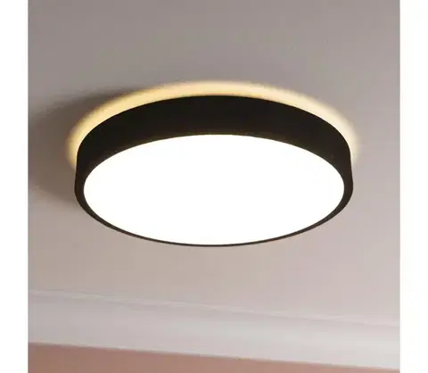 Svietidlá Brilliant -LED Stmievateľné stropné svietidlo FILIZ LED/24W/230V pr. 38,5 cm čierna G80820/76