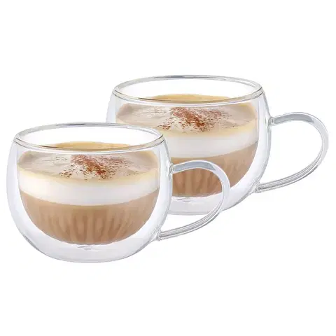 Hrnčeky a šálky 4Home Termo pohár na cappuccino Hot&Cool 270 ml, 2 ks