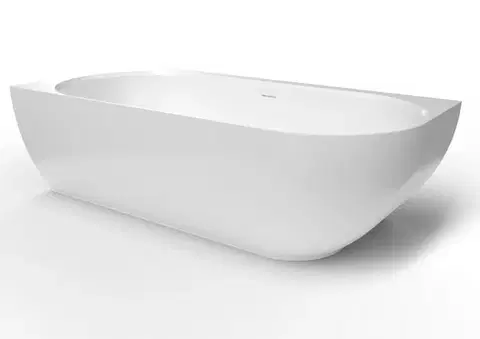 Vane Voľne stojaca vaňa SAT Nelly 175x82 cm liaty mramor ľavá NEL1700L NEL1700L