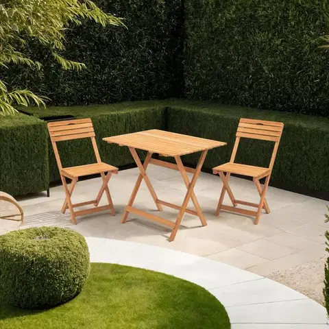 Záhradné jedálenské sety Garden Table & Chairs Set (3 Pieces) My003