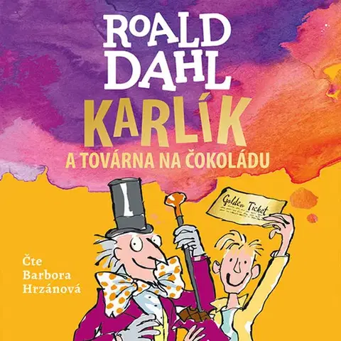 Dobrodružstvo, napätie, western Tympanon Karlík a továrna na čokoládu - Audiokniha CD