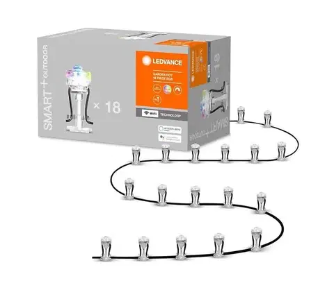 LED osvetlenie Ledvance - LED RGB Vonkajšie dekoračné svietidlo SMART+ 18xLED/4W/230V IP65 Wi-Fi 4058075478558