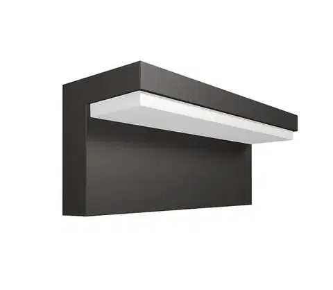 Záhradné lampy Philips 16483/93/P0 - LED vonkajšie nástenné svietidlo BUSTAN 2xLED/4,5W IP44 16483/93/P0
