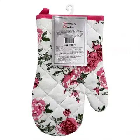 Bytový textil Kuchynská rukavica OTC-10686 17x27 cm ruža