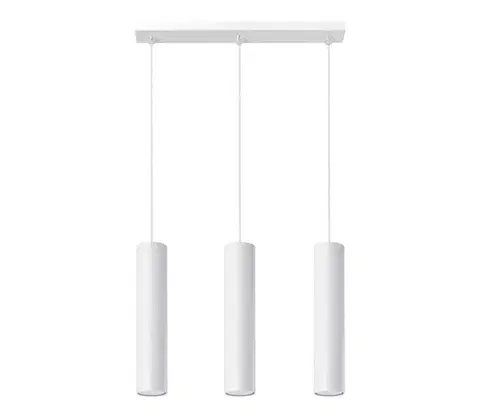 Svietidlá  SL.0325 - Luster na lanku LAGOS 3 3xGU10/10W/230V biela SL.0325