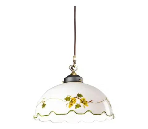 Svietidlá Kolarz 731.32.112 - Závesný luster na lanku NONNA 1xE27/75W/230V pr. 36 cm vínová 731.32.112