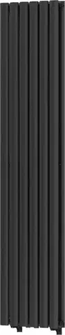Radiátory do kúpeľne MEXEN - Dallas vykurovací rebrík/radiátor 1600 x 360 mm, 1039 W, čierny W214-1600-360-00-70