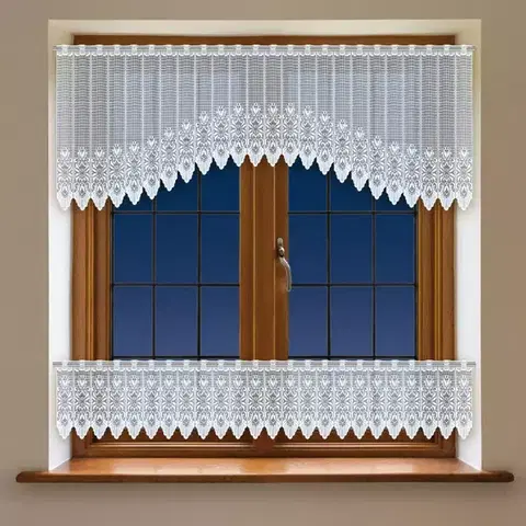 Záclony do kuchyne Žakárová záclona 247600 300x60