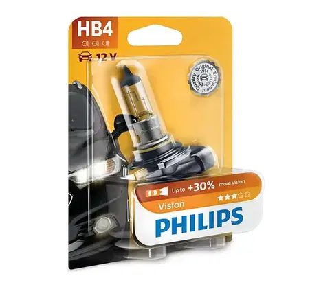 Žiarovky Autožiarovka Philips VISION 9006PRB1 HB4 P22d/60W/12V Phil-9006PRB1