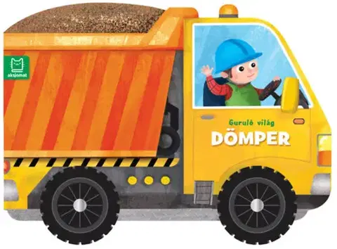 Leporelá, krabičky, puzzle knihy Guruló világ - Dömper - Boguslaw Michalec