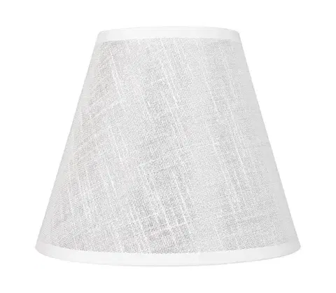 Lampy  Náhradné tienidlo ANTONIO E14 140x160 mm biela ABAŻUR ANTONIO 2 BIAŁY