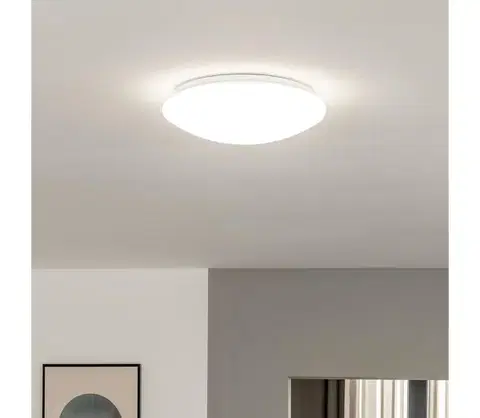 Svietidlá Eglo 33219 - LED RGB stropné svietidlo GIRON-C LED/17W/230V priemer 30 cm biela 33219