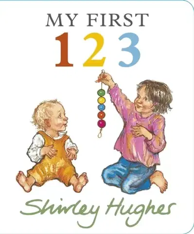 Leporelá, krabičky, puzzle knihy My First 123 - Shirley Hughes