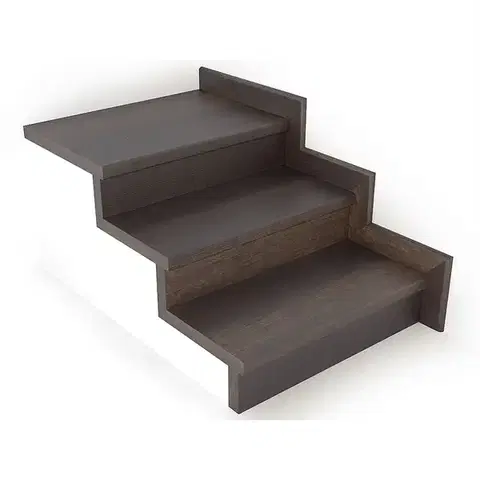 Schodové nášlapy Schodový nášľap / profil TOPSTEP Flex Dub rustic 1200 × 340 × 11 mm