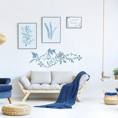 Šablóny na maľovanie Šablóny na maľovanie - Kvetinový ornament