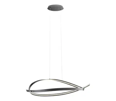 Svietidlá Redo 01-3617 - LED stmievateľný luster na lanku IMPULS LED/38W/230V čierna 01-3617