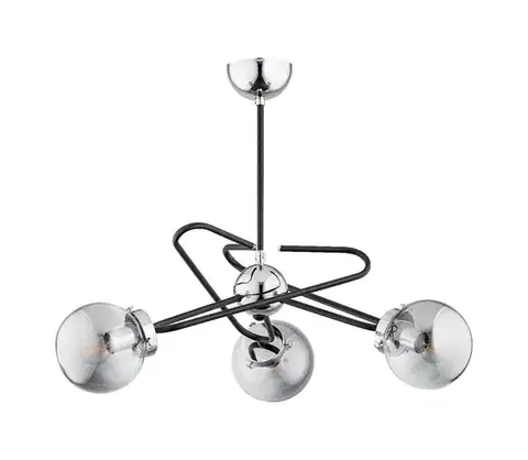 Svietidlá  Luster na tyči SAGITO 3xE14/10W/230V chróm 27603