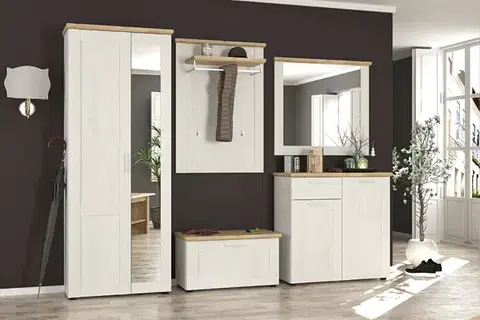 Predsieňové steny NABBI Lavrion predsieň sosna Andersen / dub artisan