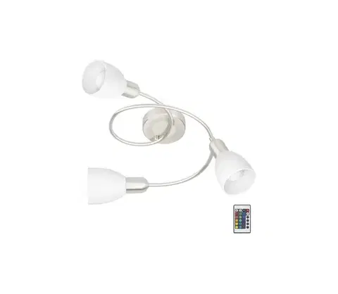 Svietidlá Eglo 75388 - LED RGBW Stmievateľný prisadený luster GRIMSEY-C 3xE14/4W/230V + DO 75388