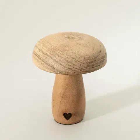 Vianočné dekorácie Huba Heartcap 9x9x11 cm