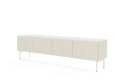 Nábytok ArtLas TV stolík POLY 195 4D | cashmere