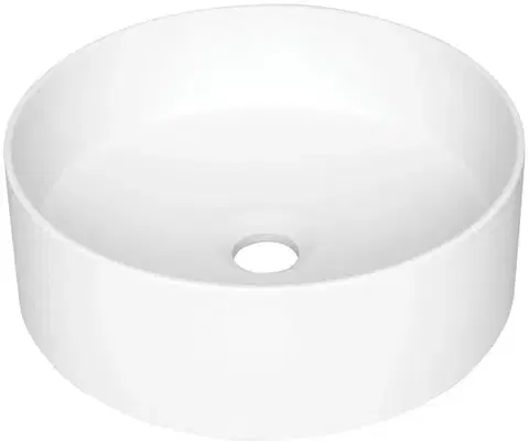 Sanitárna keramika DEANTE - Silia alabaster - Granitové umývadlo, na dosku CQS_AU4S