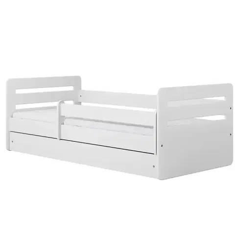 Postele pre dievčatá Detská posteľ Tomi+M biela 80x180